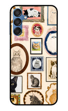 Mirror Cats Samsung M15 5G Glass Case