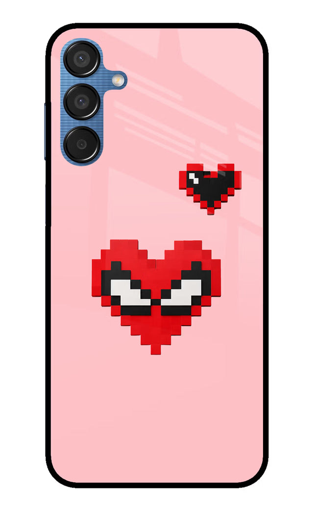 Gwen Heart Samsung M15 5G Glass Case