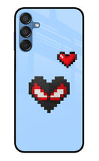 Peter Heart Samsung M15 5G Glass Case