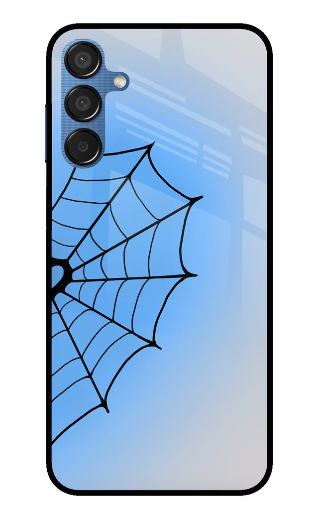Blue Web Samsung M15 5G Glass Case