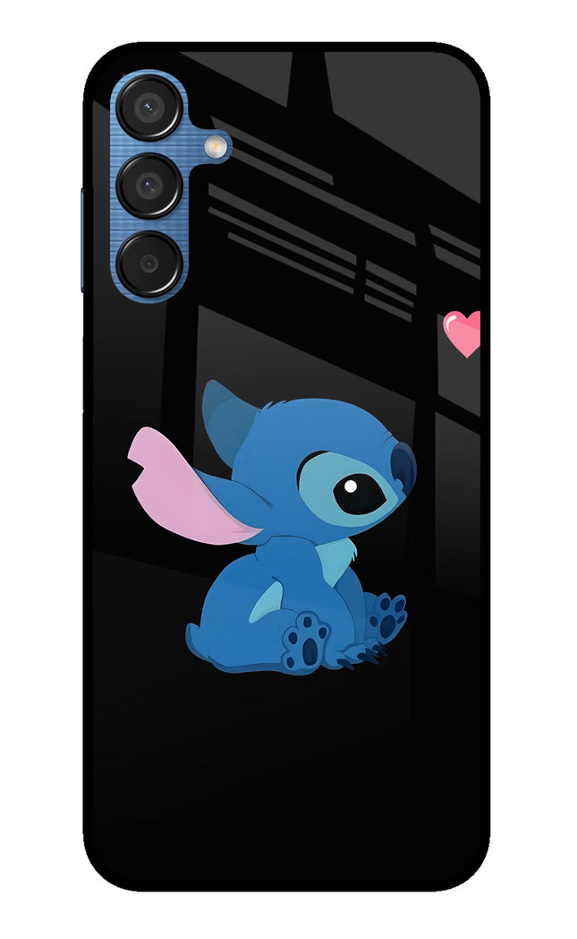 Stitch Crush Samsung M15 5G Glass Case