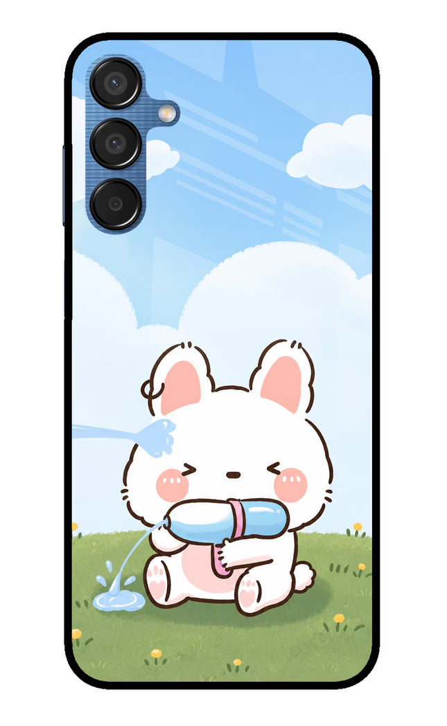 Bunny Treat Samsung M15 5G Glass Case