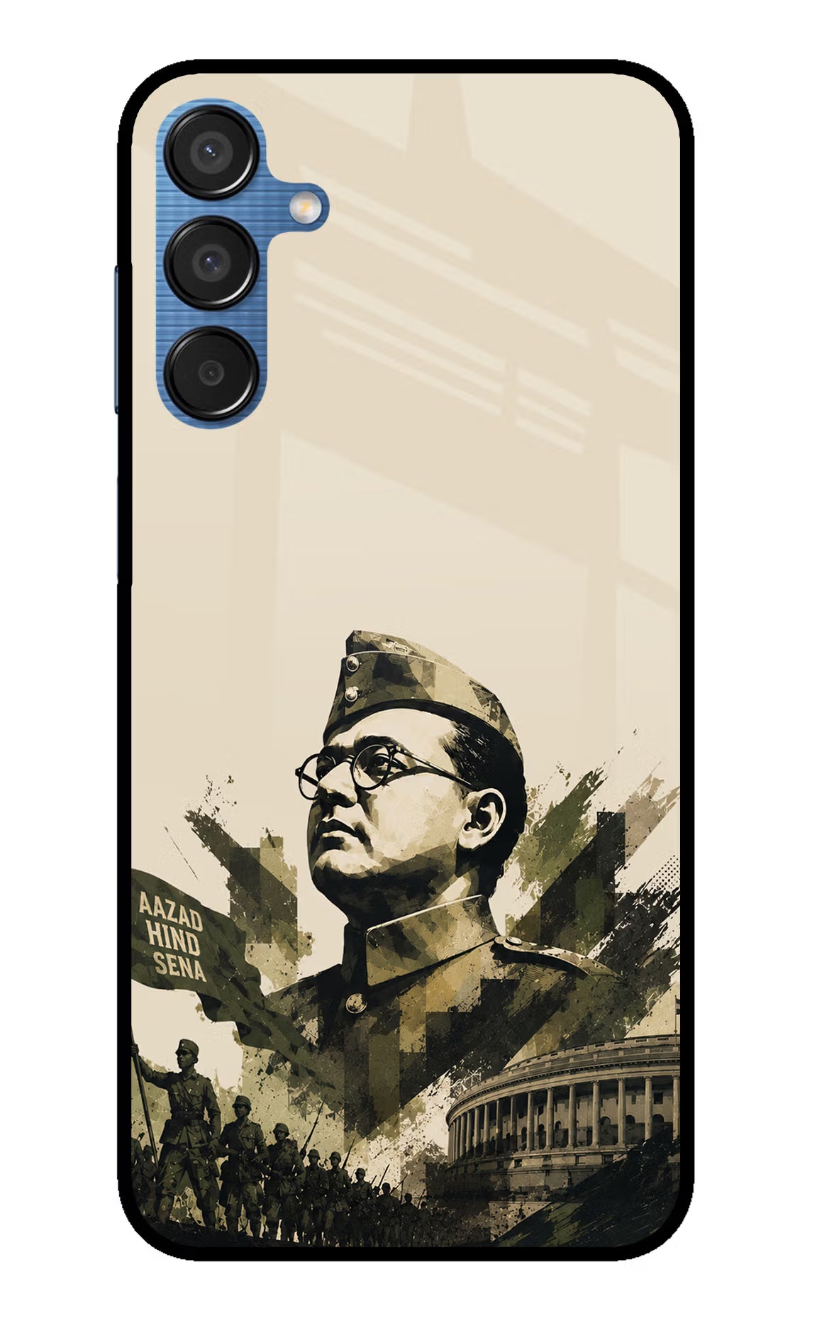 Netaji Rising Samsung M15 5G Glass Case