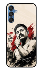 Chandrashekhar Azad Fearless Samsung M15 5G Glass Case