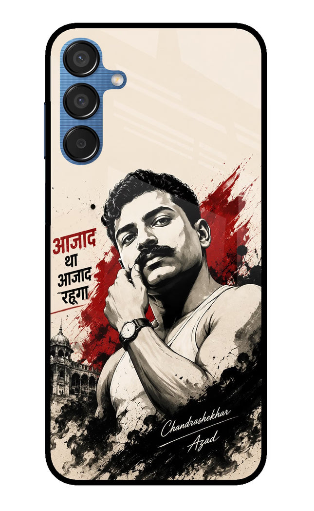 Chandrashekhar Azad Fearless Samsung M15 5G Glass Case