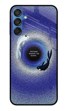 Dark Koi Samsung M15 5G Glass Case