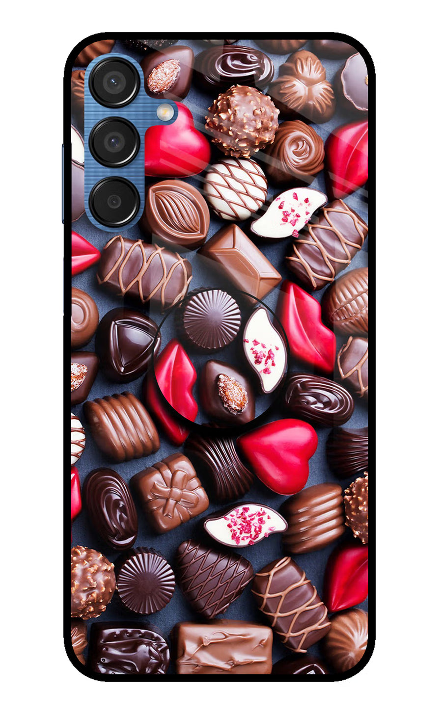 Chocolates Samsung M15 5G Pop Case, Glass case