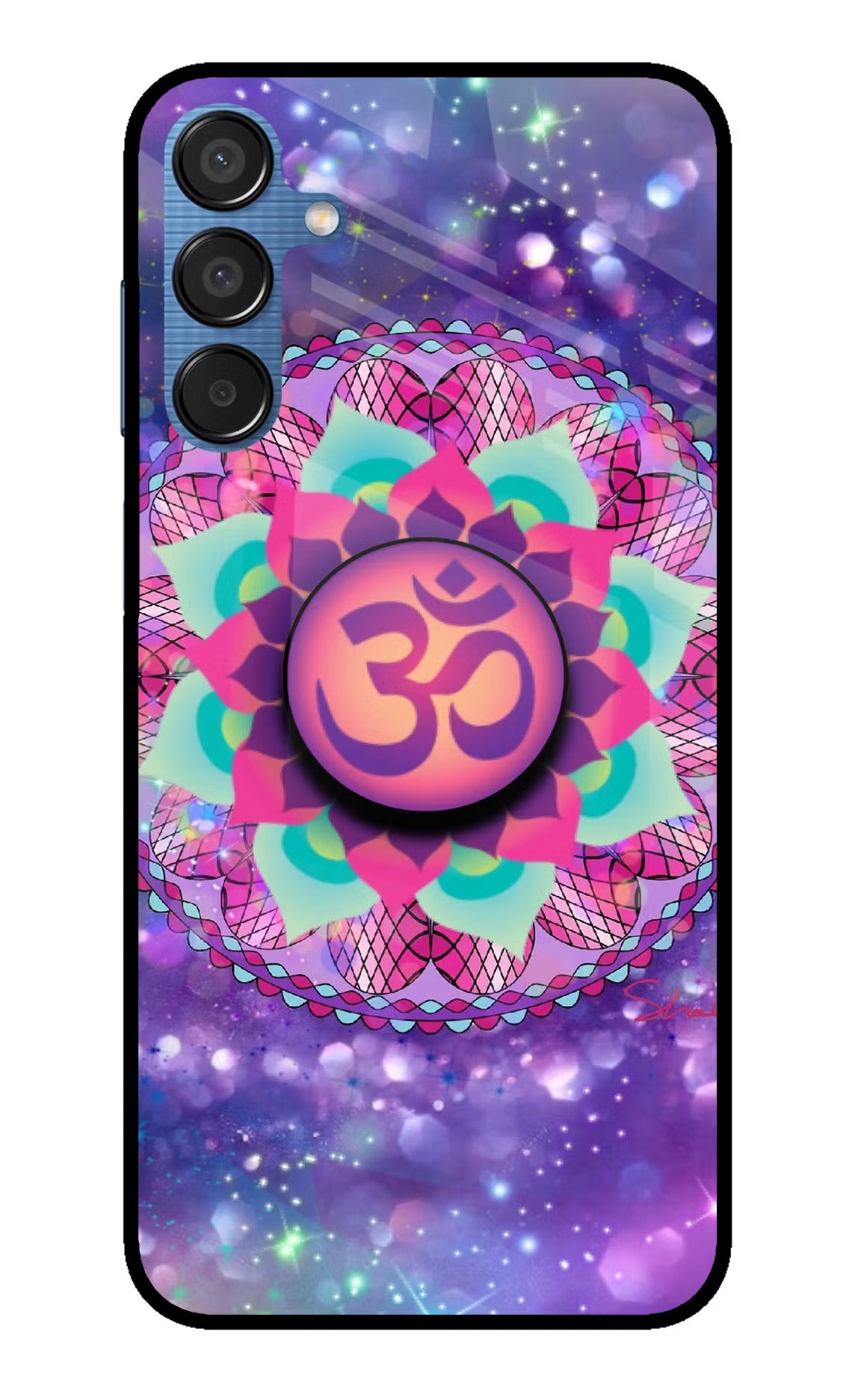 Om Purple Samsung M15 5G Pop Case by Casekaro