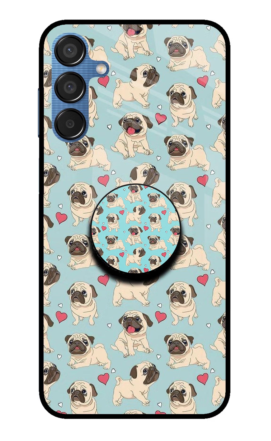 Pug Dog Samsung M15 5G Pop Case by Casekaro