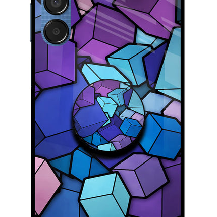 Cubic Abstract Samsung M15 5G Pop Case by Casekaro