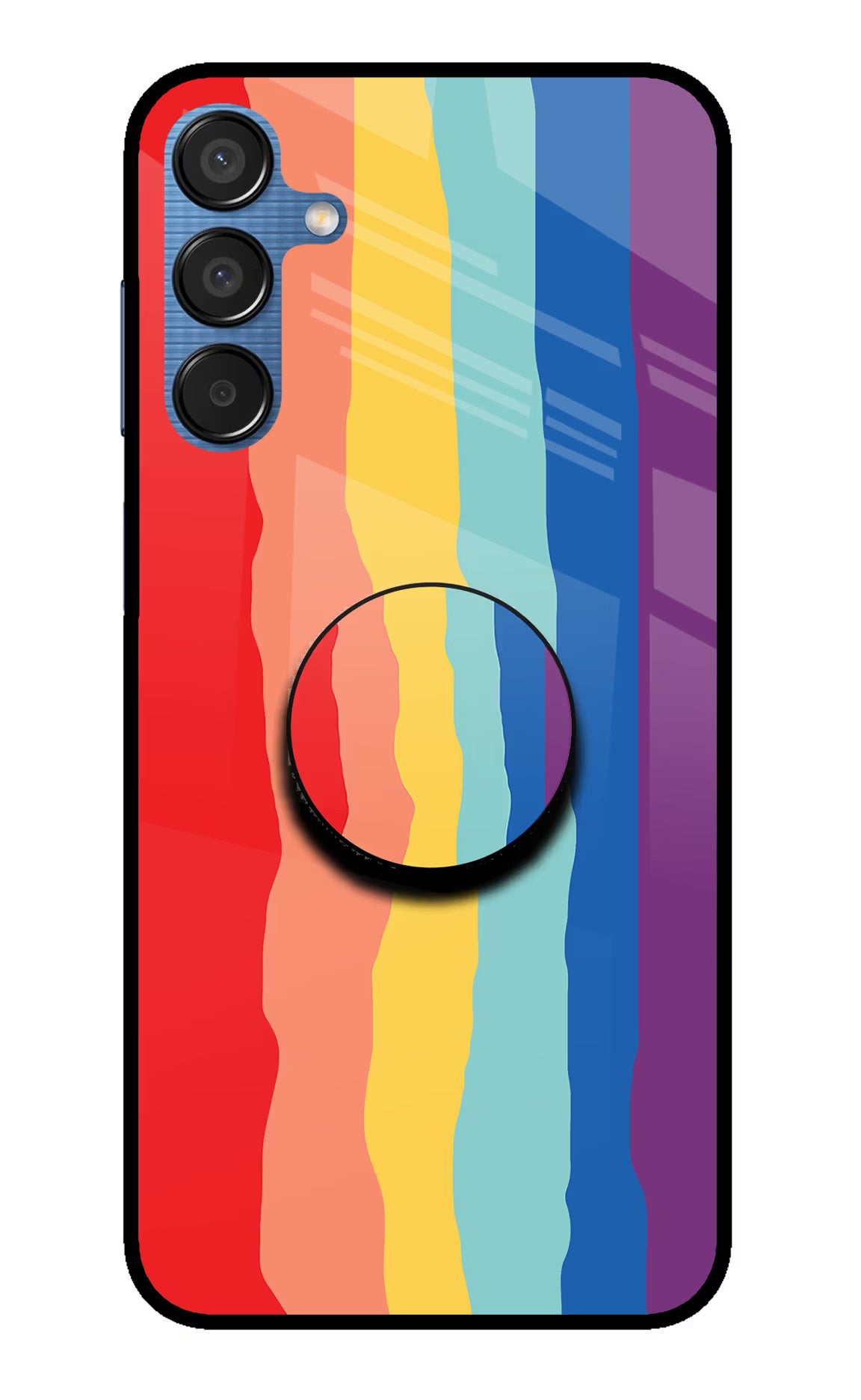 Rainbow Samsung M15 5G Pop Case by Casekaro