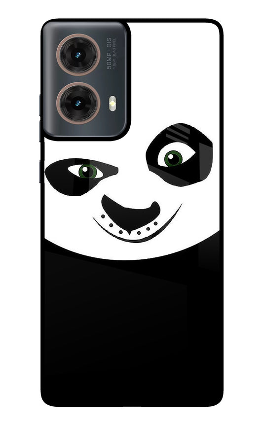 Panda Motorola G85 Glass Case