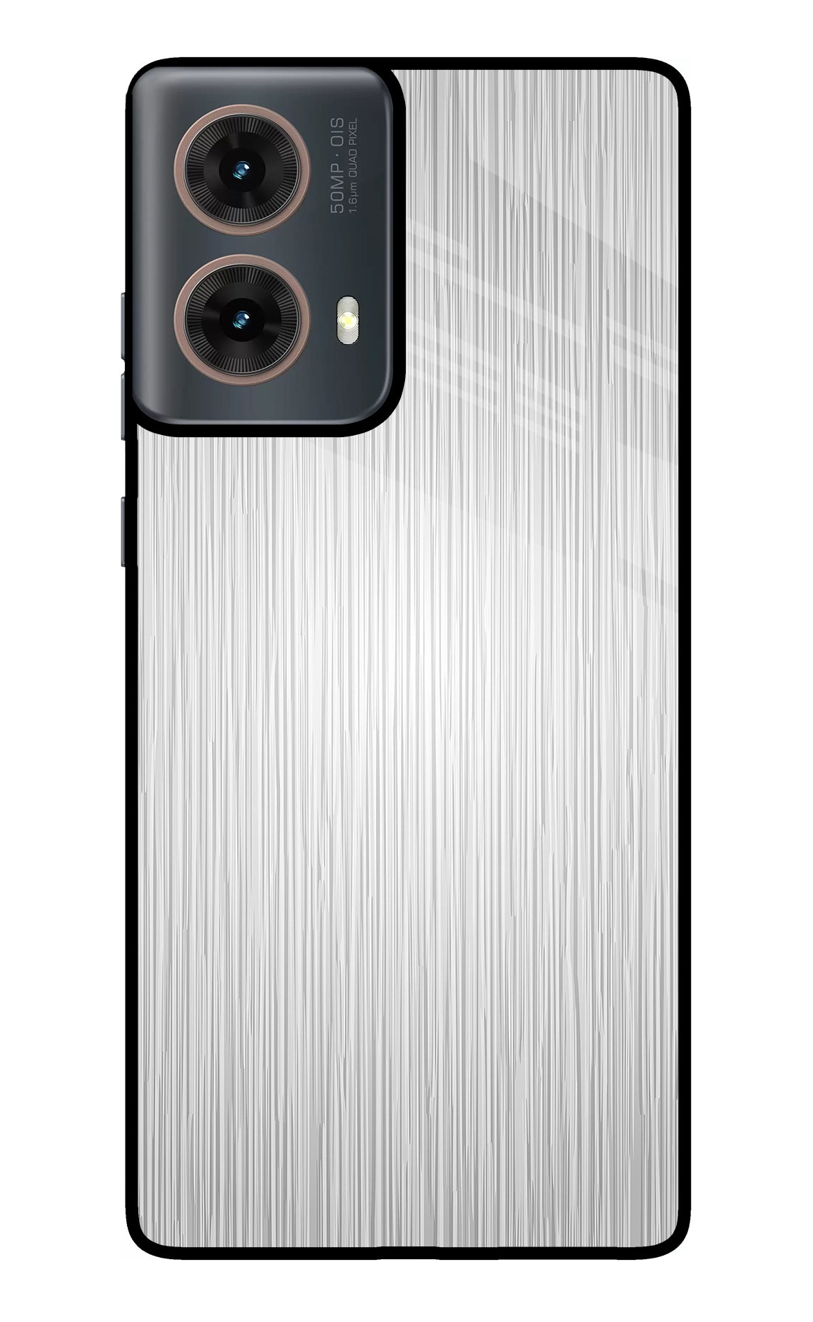 Wooden Grey Texture Motorola G85 Back Cover