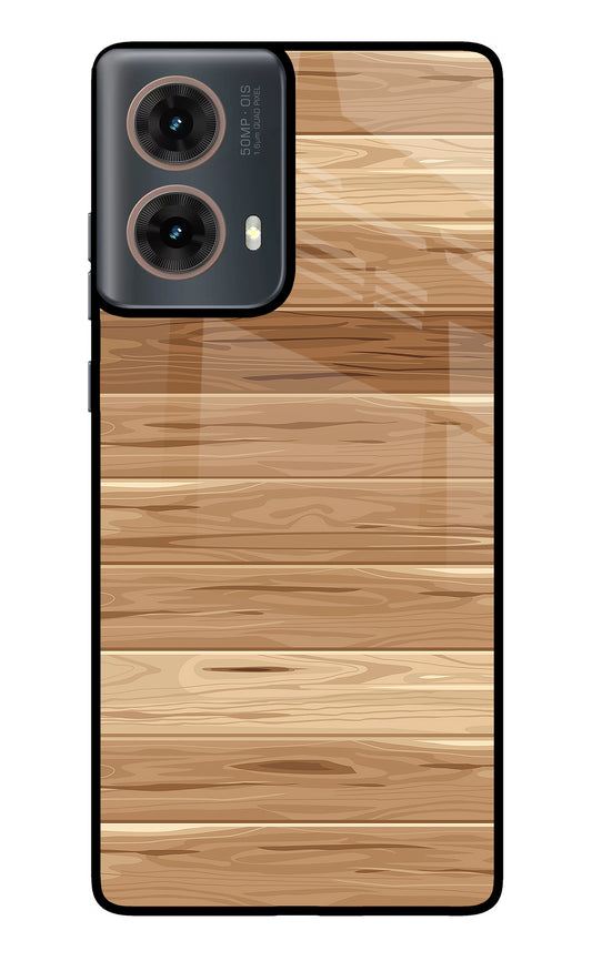 Wooden Vector Motorola G85 Glass Case