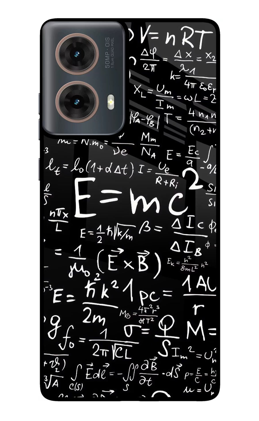Physics Formula Motorola G85 Back Cover, Metal case
