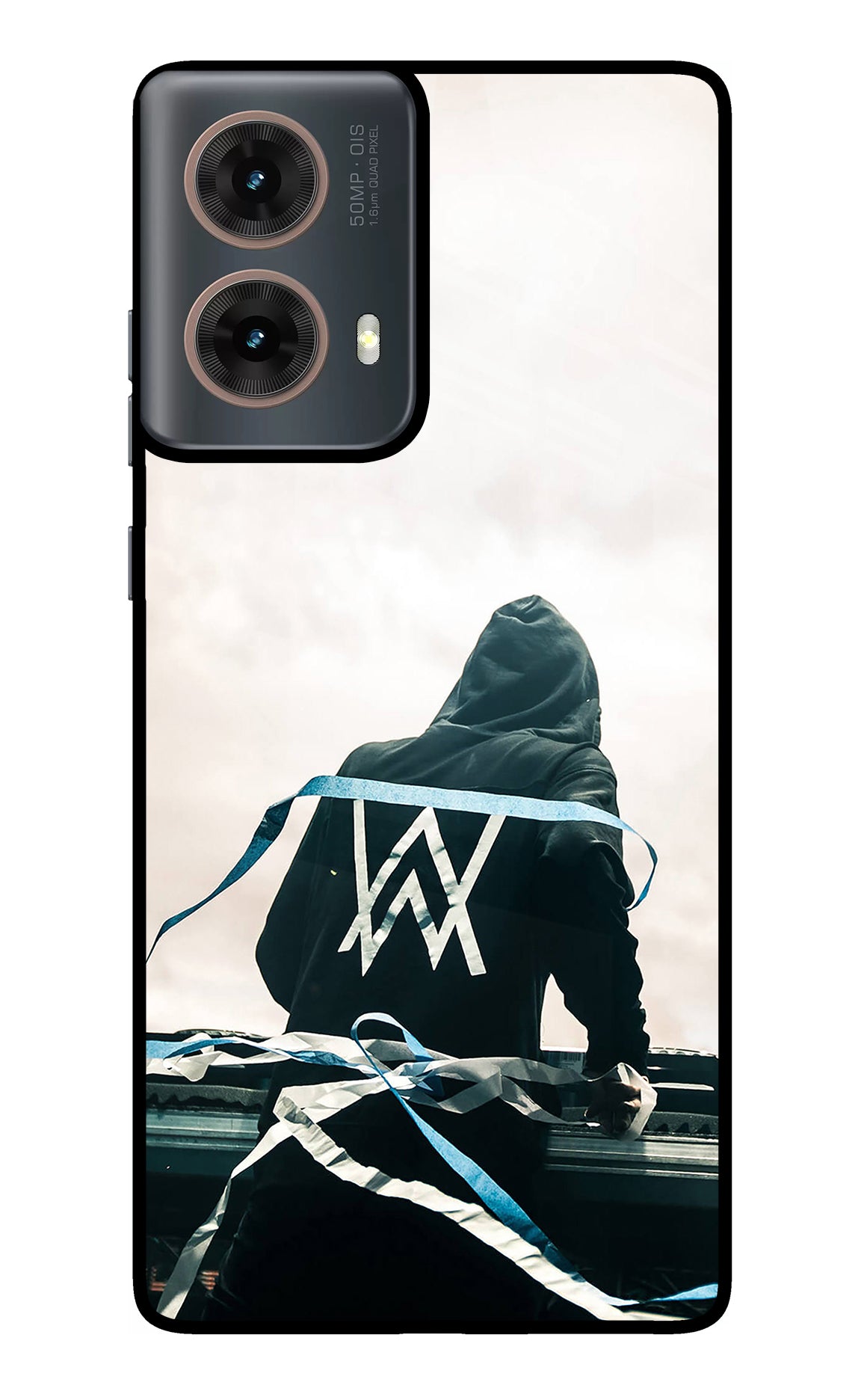 Alan Walker Motorola G85 Glass Case