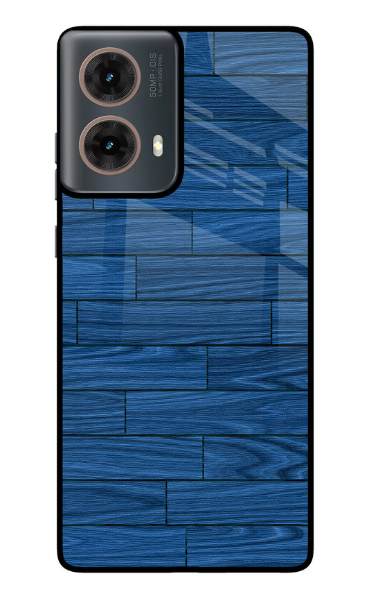 Wooden Texture Motorola G85 Glass Case