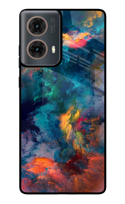 Artwork Paint Motorola G85 Glass Case