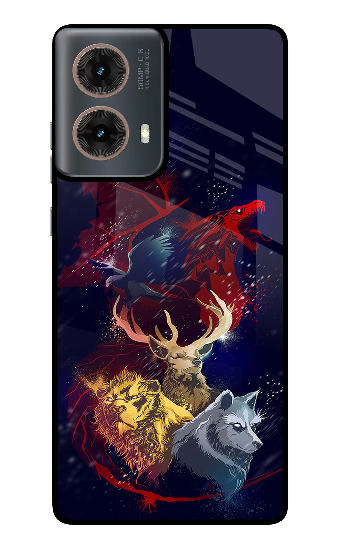 Game Of Thrones Motorola G85 Glass Case