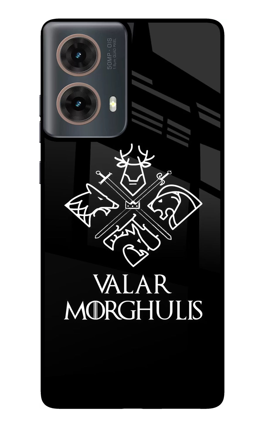 Valar Morghulis | Game Of Thrones Motorola G85 Back Cover, Metal case
