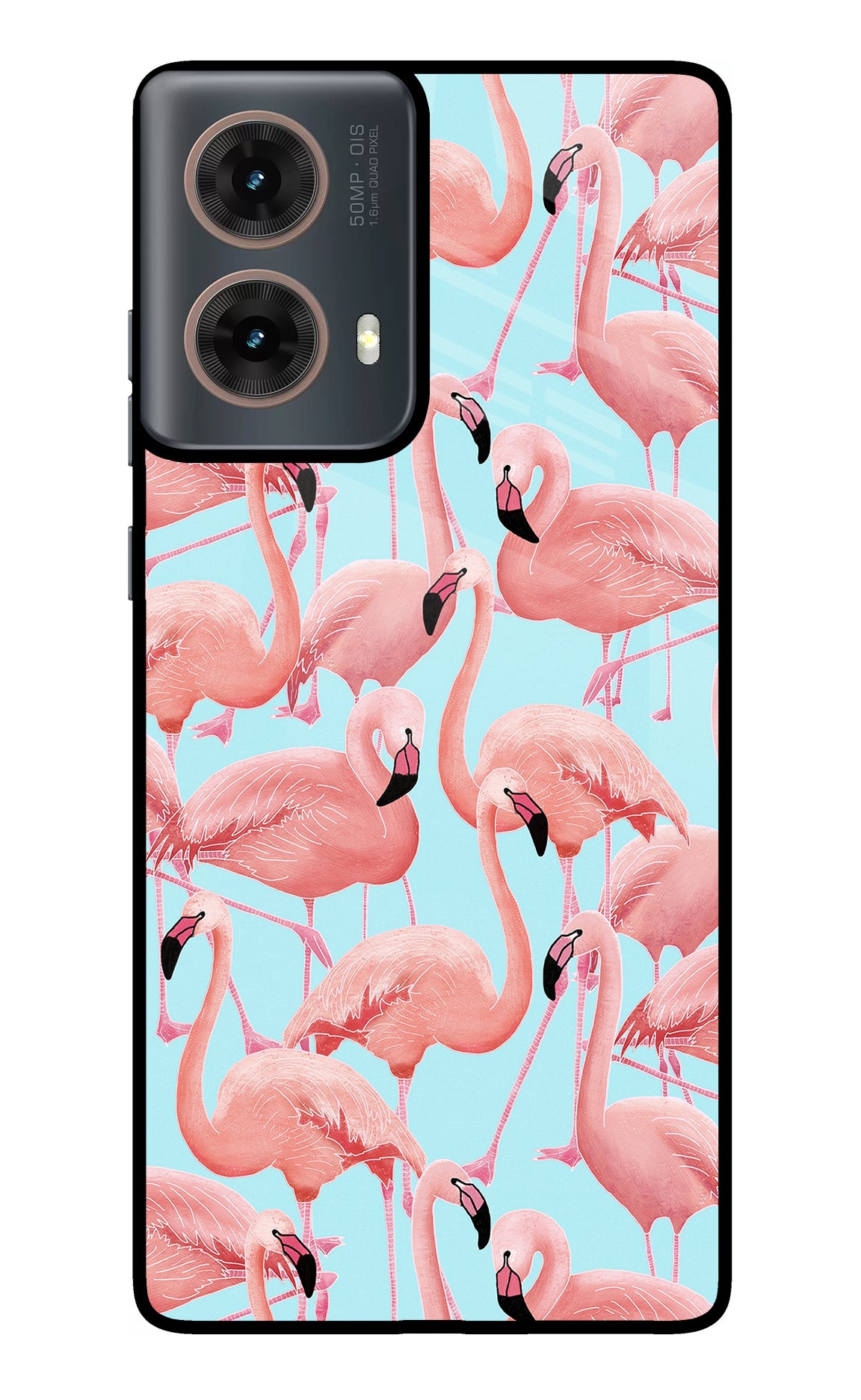 Flamboyance Motorola G85 Glass Case