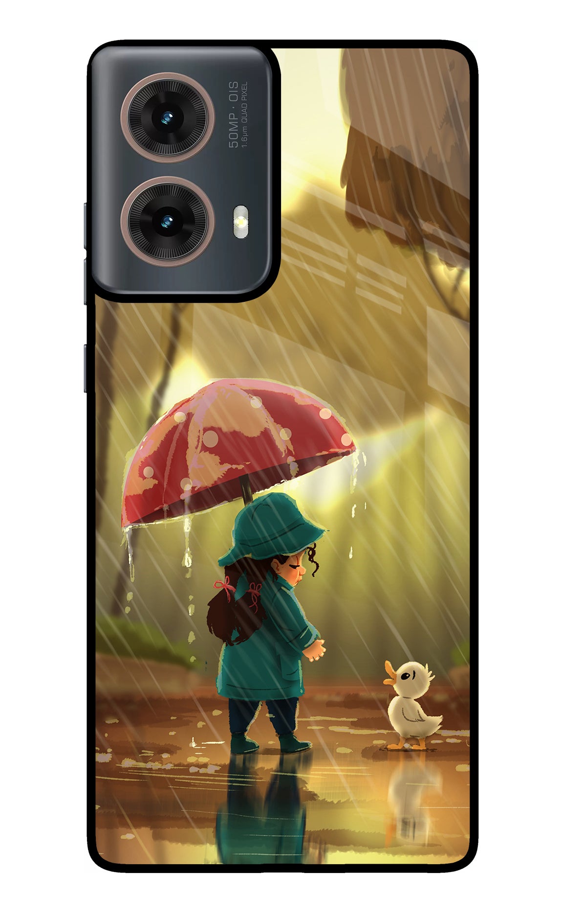 Rainy Day Motorola G85 Back Cover