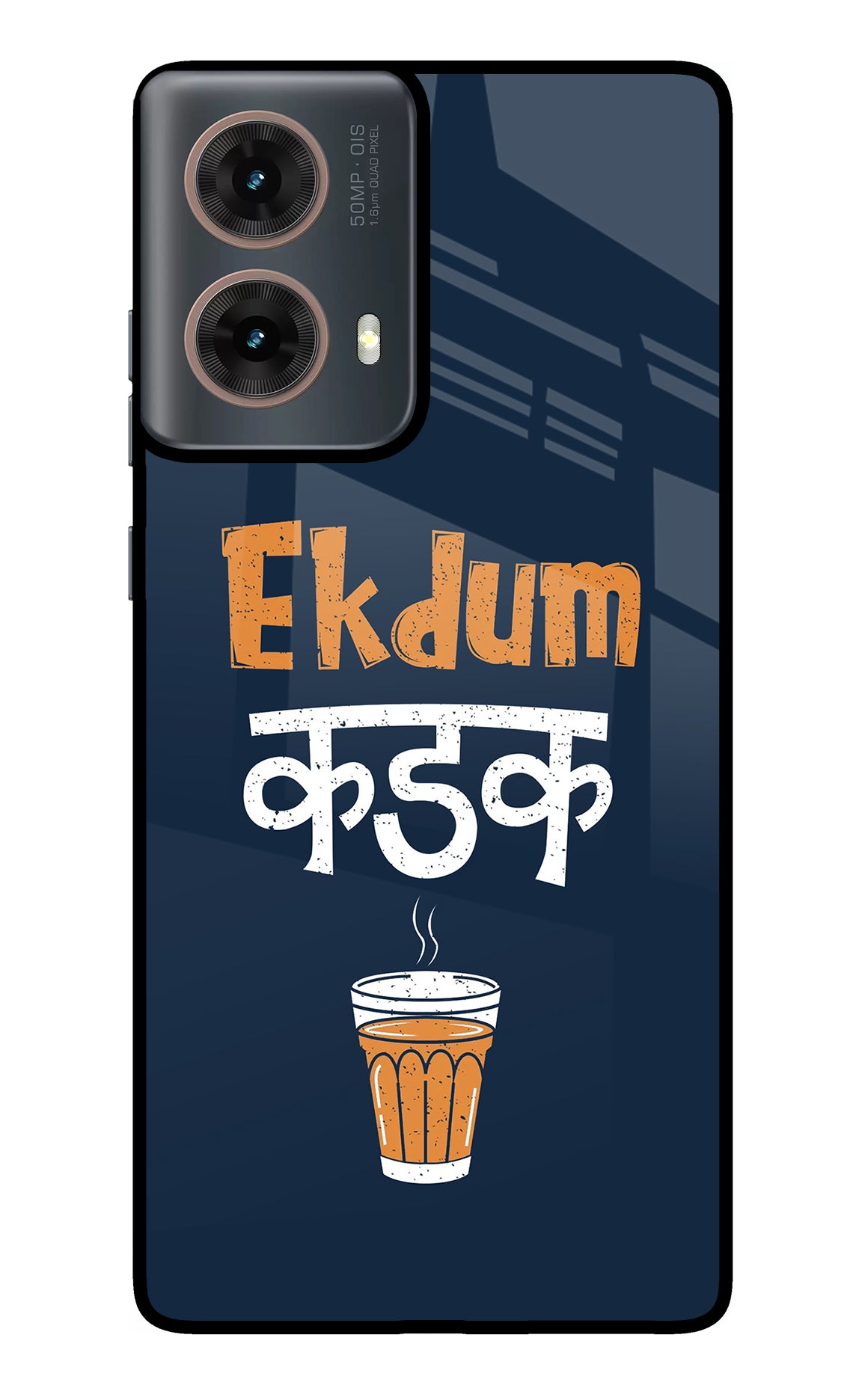 Ekdum Kadak Chai Motorola G85 Back Cover