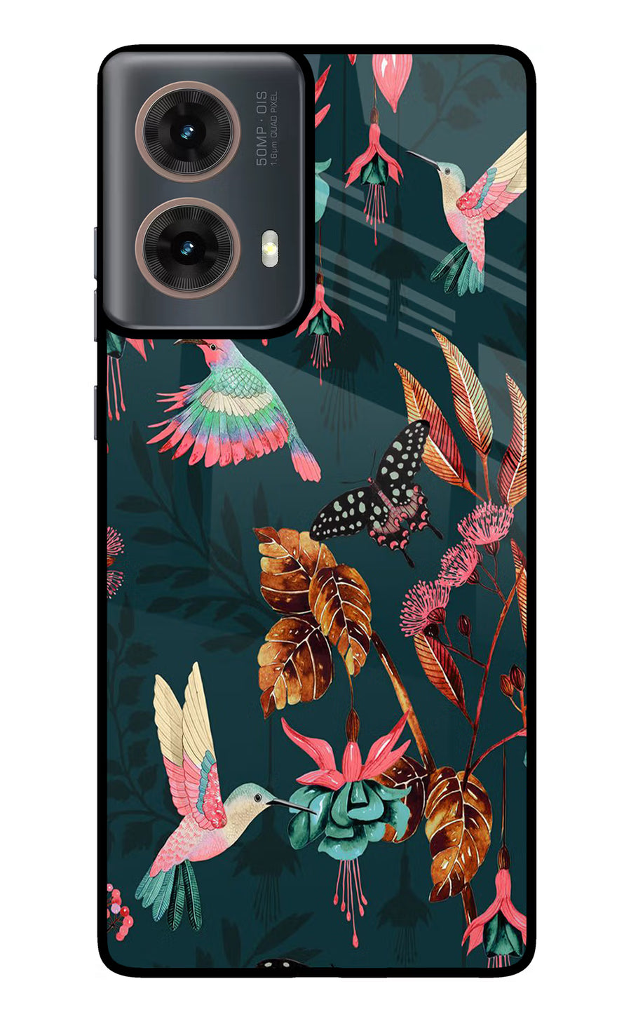 Birds Motorola G85 Back Cover, Metal case