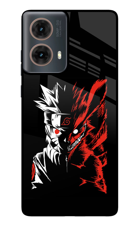 Naruto Two Face Motorola G85 Glass Case