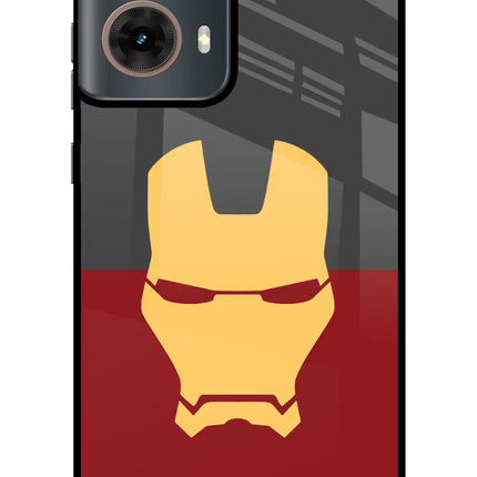 Ironman Motorola G85 Glass Case Back Cover by Casekaro