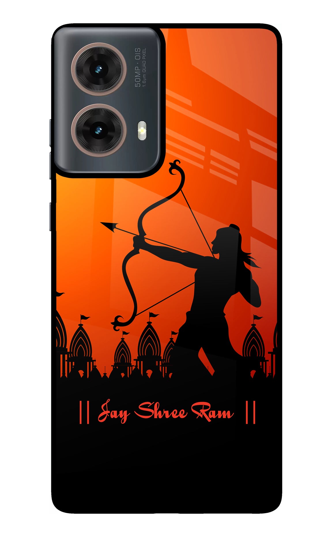 Lord Ram - 4 Motorola G85 Glass Case