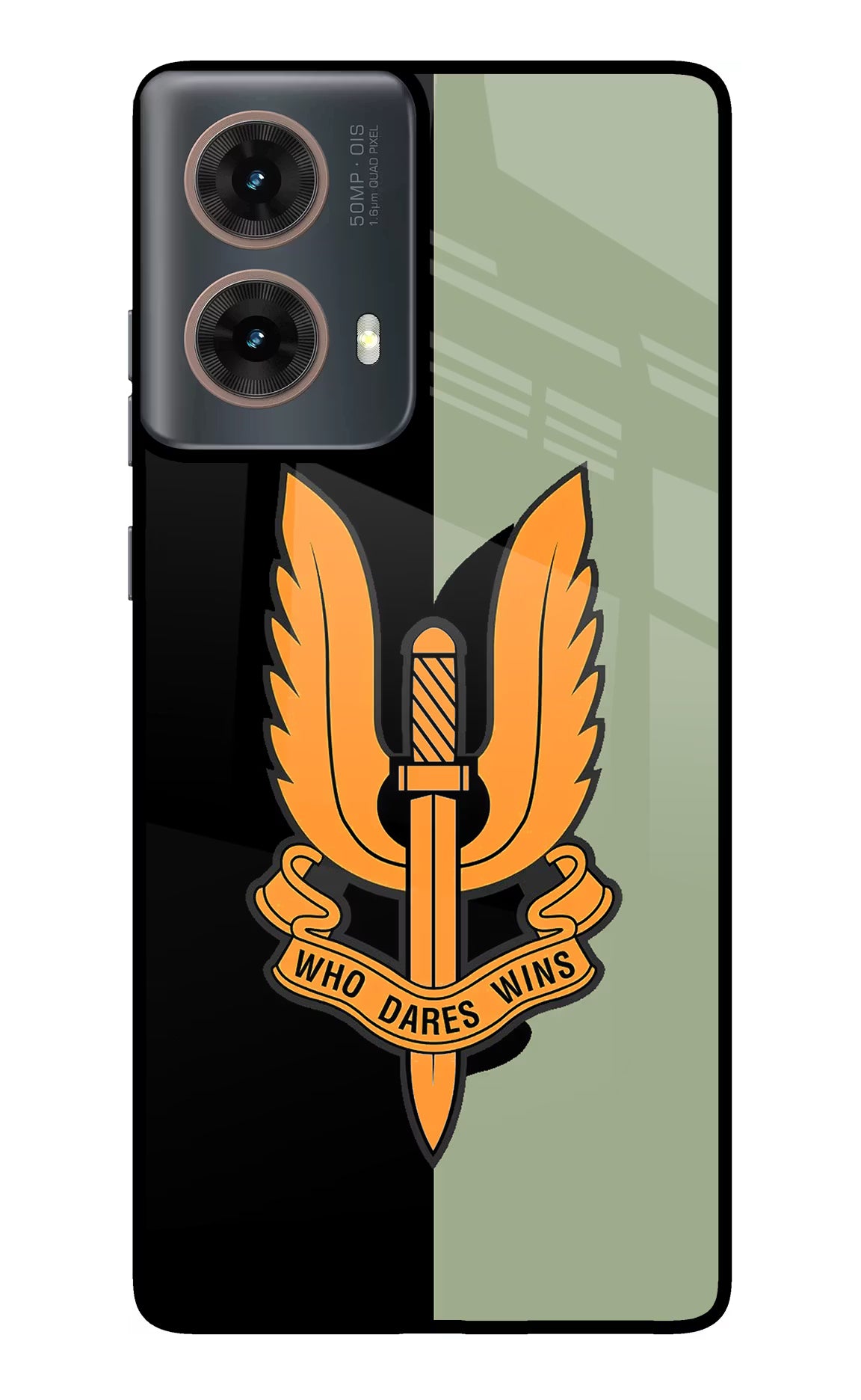 Balidan Logo Motorola G85 Glass Case Back Cover by Casekaro