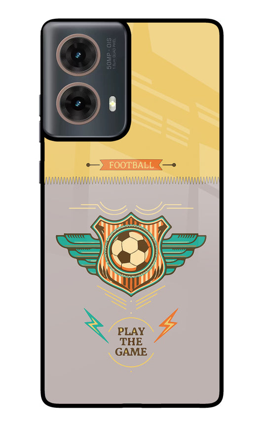 Football Motorola G85 Glass Case