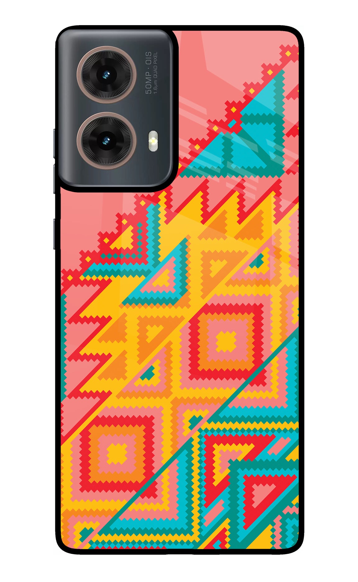 Aztec Tribal Motorola G85 Glass Case