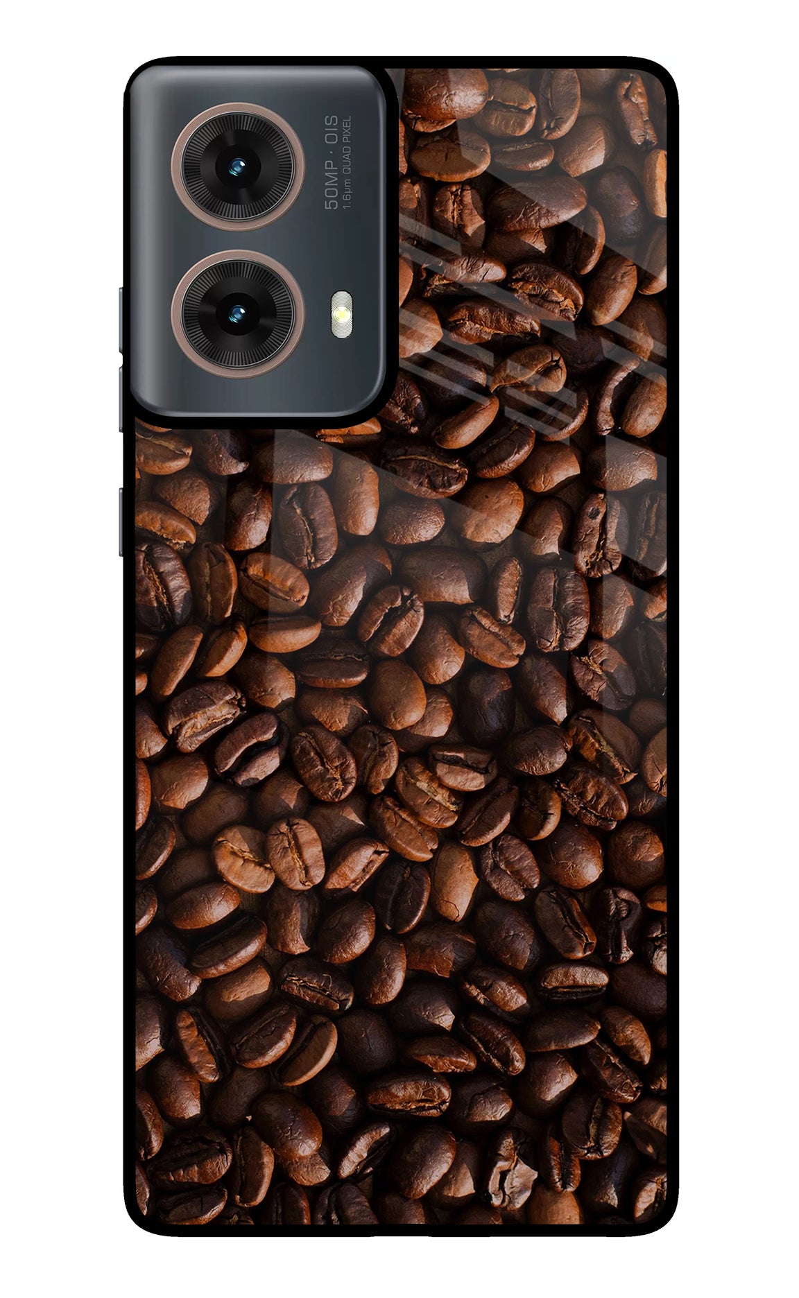 Coffee Beans Motorola G85 Glass Case