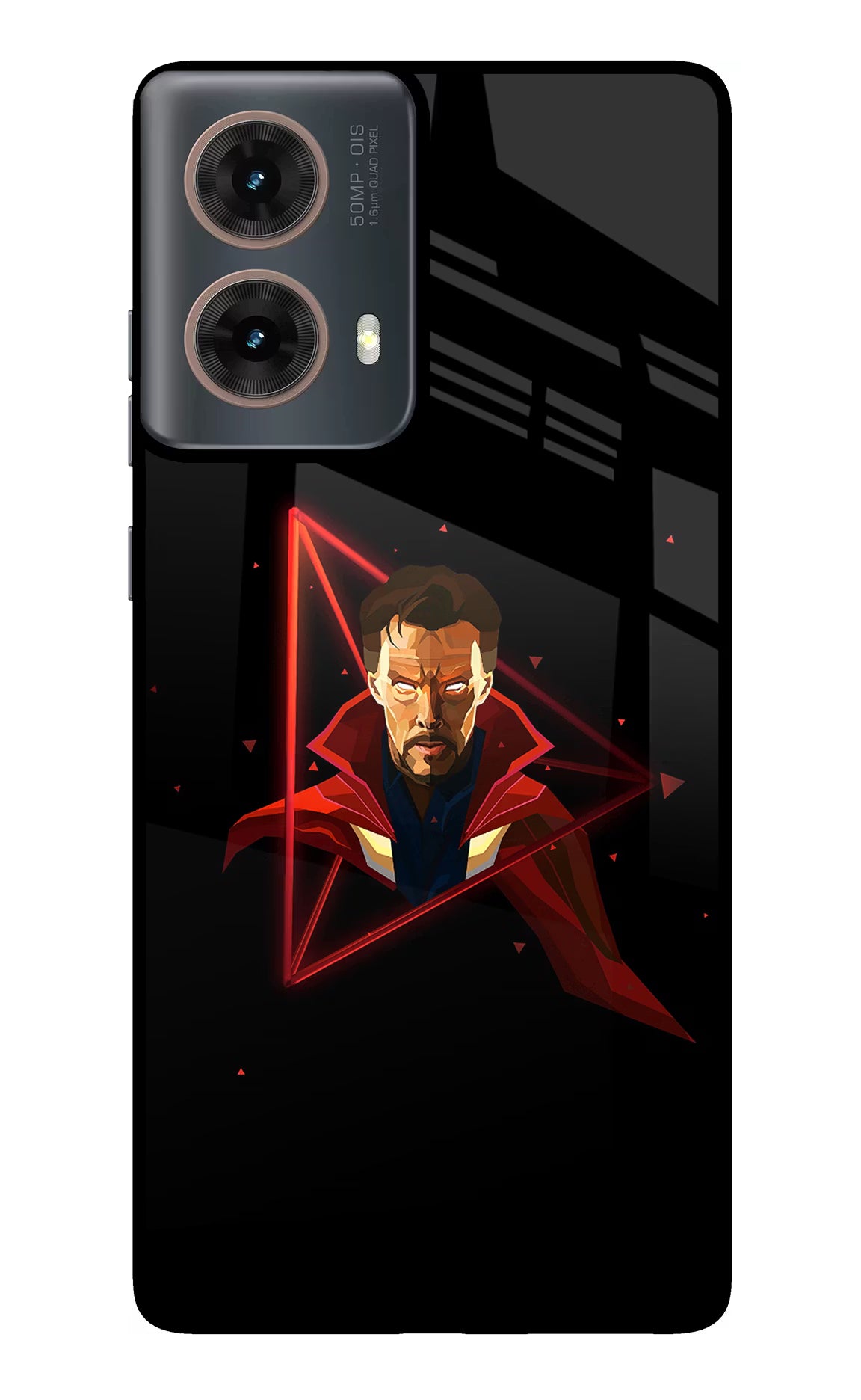 Doctor Ordinary Motorola G85 Glass Case Back Cover by Casekaro