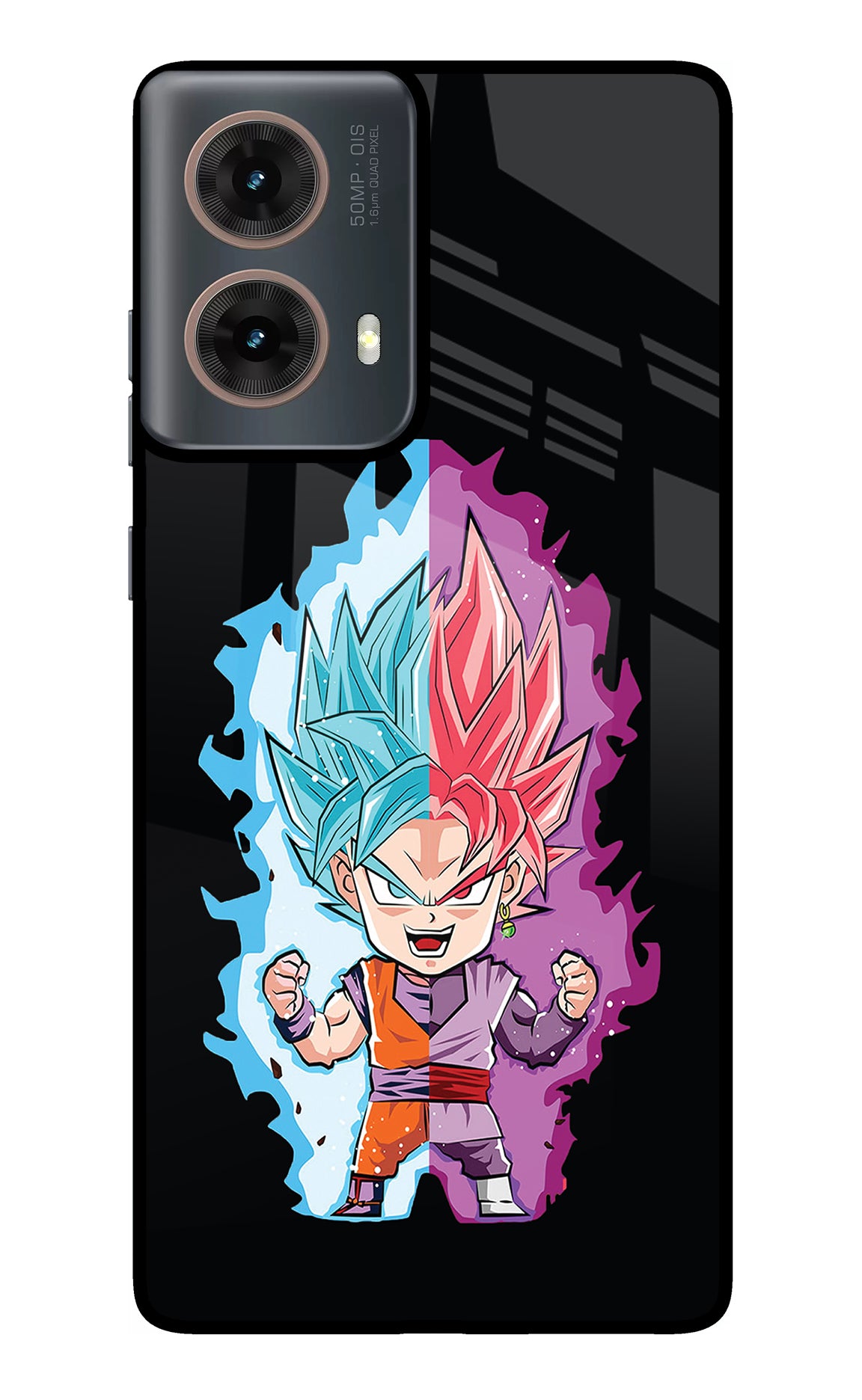 Chota Goku Motorola G85 Glass Case