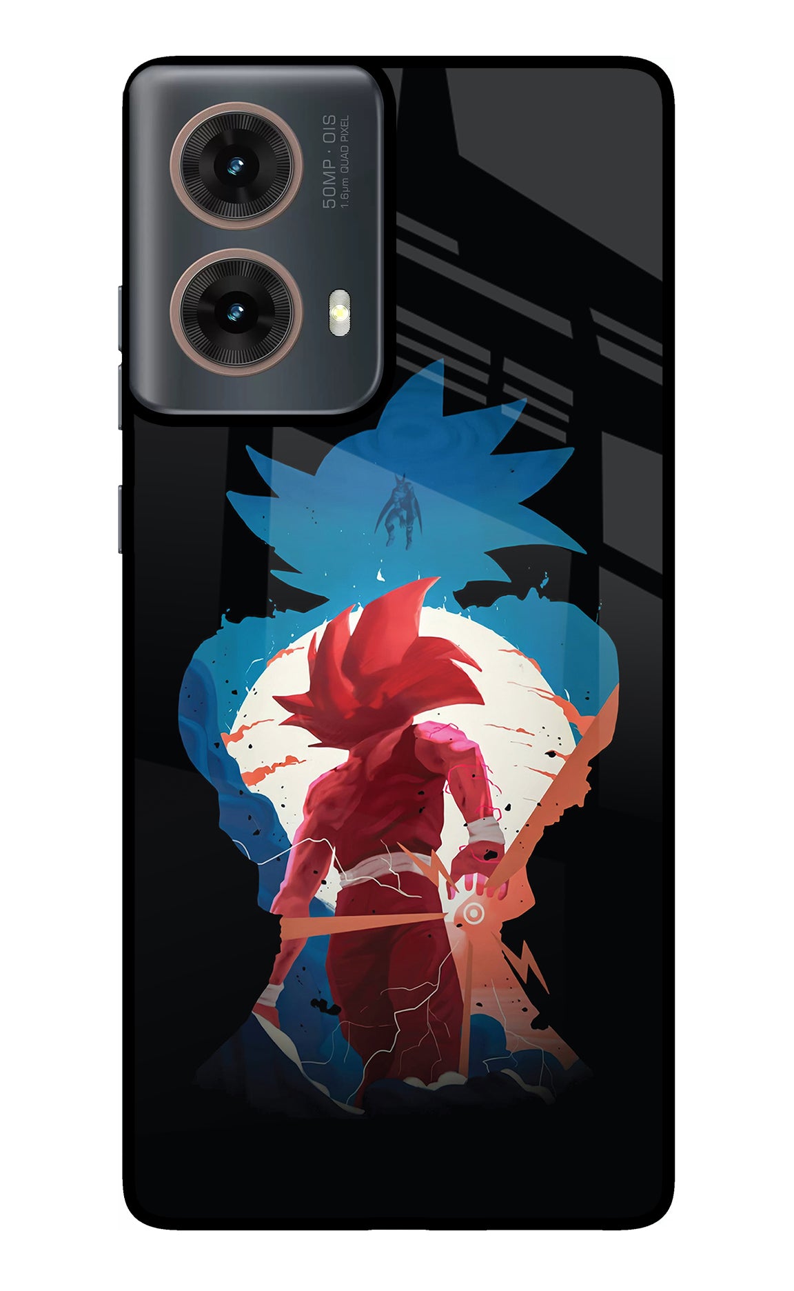 Goku Motorola G85 Glass Case