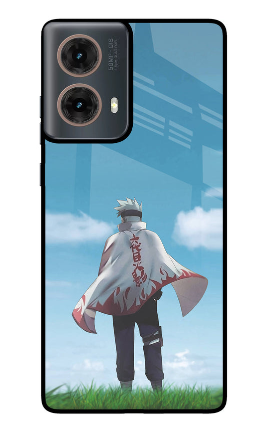 Kakashi Motorola G85 Glass Case