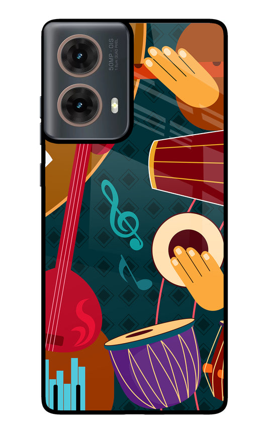 Music Instrument Motorola G85 Glass Case