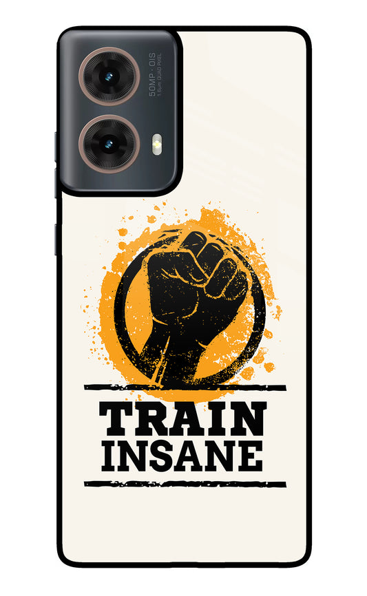 Train Insane Motorola G85 Glass Case