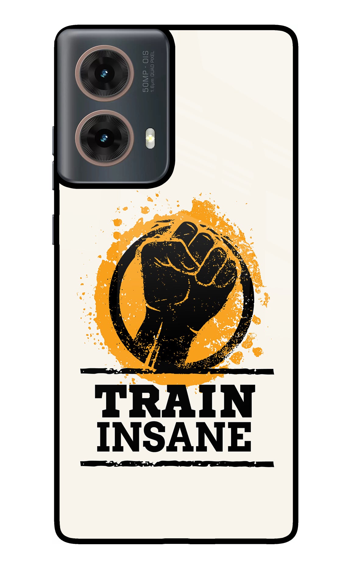 Train Insane Motorola G85 Back Cover