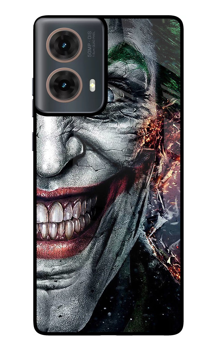 Joker Cam Motorola G85 Back Cover, Metal case