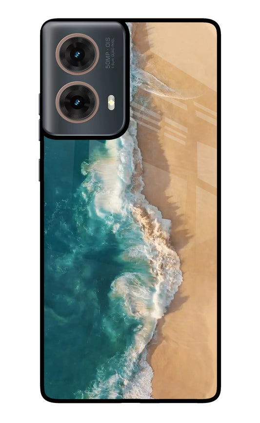 Ocean Beach Motorola G85 Glass Case