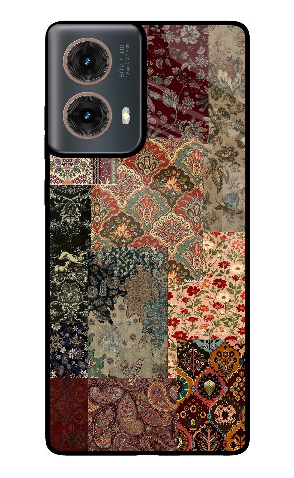 Desi Print Motorola G85 Glass Case