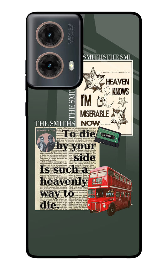 The Smiths Motorola G85 Glass Case