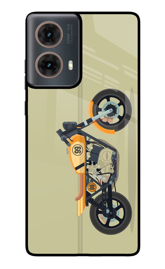 Vertical Speedster Motorola G85 Glass Case