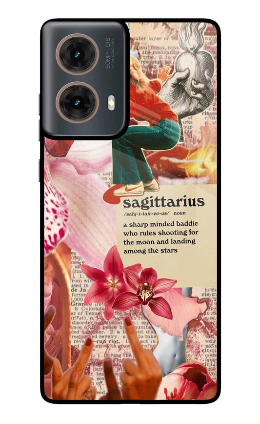 Sagittarius Zodiac Motorola G85 Glass Case