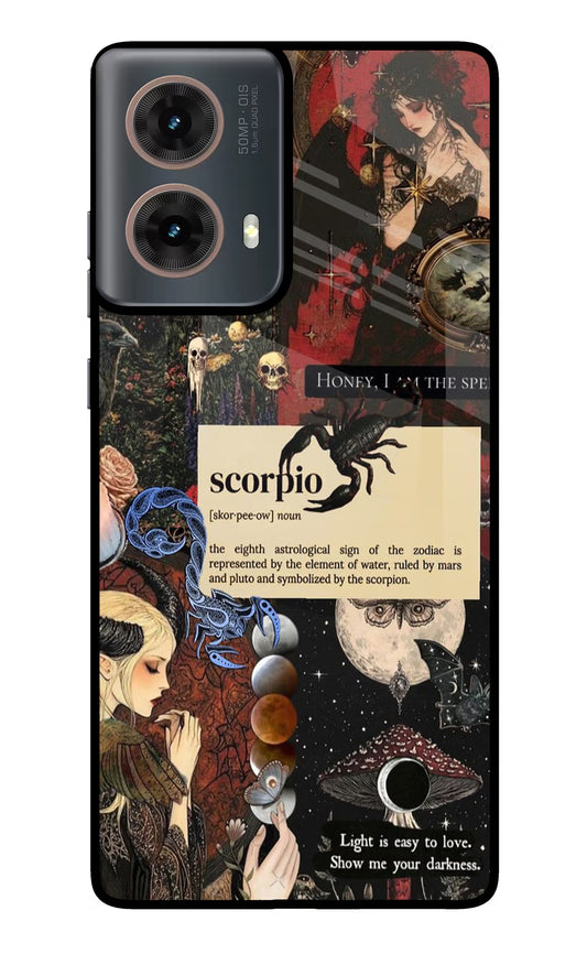 Scorpio Zodiac Motorola G85 Glass Case