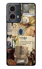 Virgo Zodiac Motorola G85 Glass Case